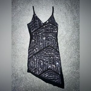 Black Sequin Dress💎🖤
